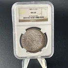 1885-O Morgan Silver Dollar S$1 NGC MS64