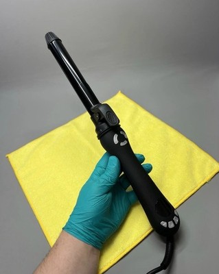 Automatischer Lockenstab Zange rotierend langer großer Schaft 25 mm für französische Wellen