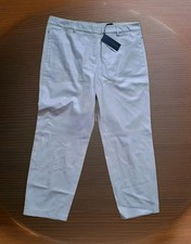 Marc Cain Hose in Frühlngs Weiss, Gr. N7 (Gr.46),  Lederoptik, NP 249 Euro