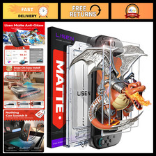 Matte Anti-Glare Tempered Glass Screen Protector for Nintendo Switch 2 - 2 Pack,