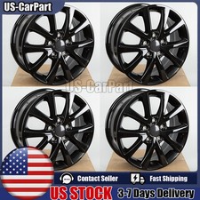 4 Pcs New 16 Replacement Wheel Rim For Volkswagen Jetta 2010-2018 Gloss Black 4 Pcs New 16 Replacement Wheel Rim For Volkswagen Jetta 2010-2018 Gloss Black