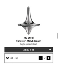 ForeverSpin M2 Steel Spinning Top