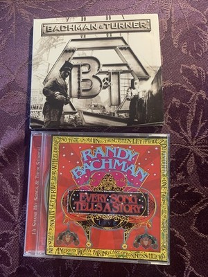 Randy Bachman - Every Song Tells A Story CD + Bachman & Turner Cd Set. Free S/H
