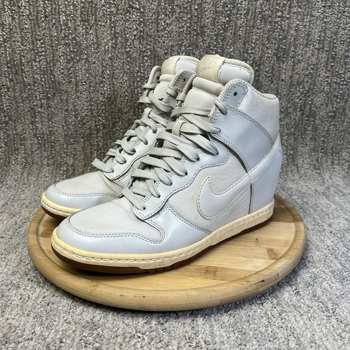 nike sky hi dunk grey