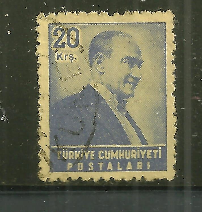 TURKEY 1142 USED KEMAL ATATURK