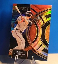 2024 Panini Select - Premier Level Gunnar Henderson #48 Red & Blue Prizm