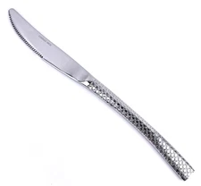 Set of 10 Comas Hidraulic Inox 18/0 Stainless Steel Steak Table Knives