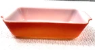 Vintage Fire King Peach Lustre Loaf Pan 1.5 Qt USA 10x5 Baking Dish Glass