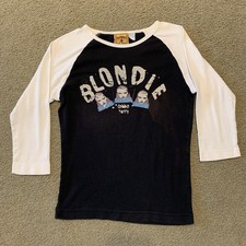 BLONDIE Debbie Harry Ladies 3/4 Sleeve T Shirt S Original Rockware Anthill Trade