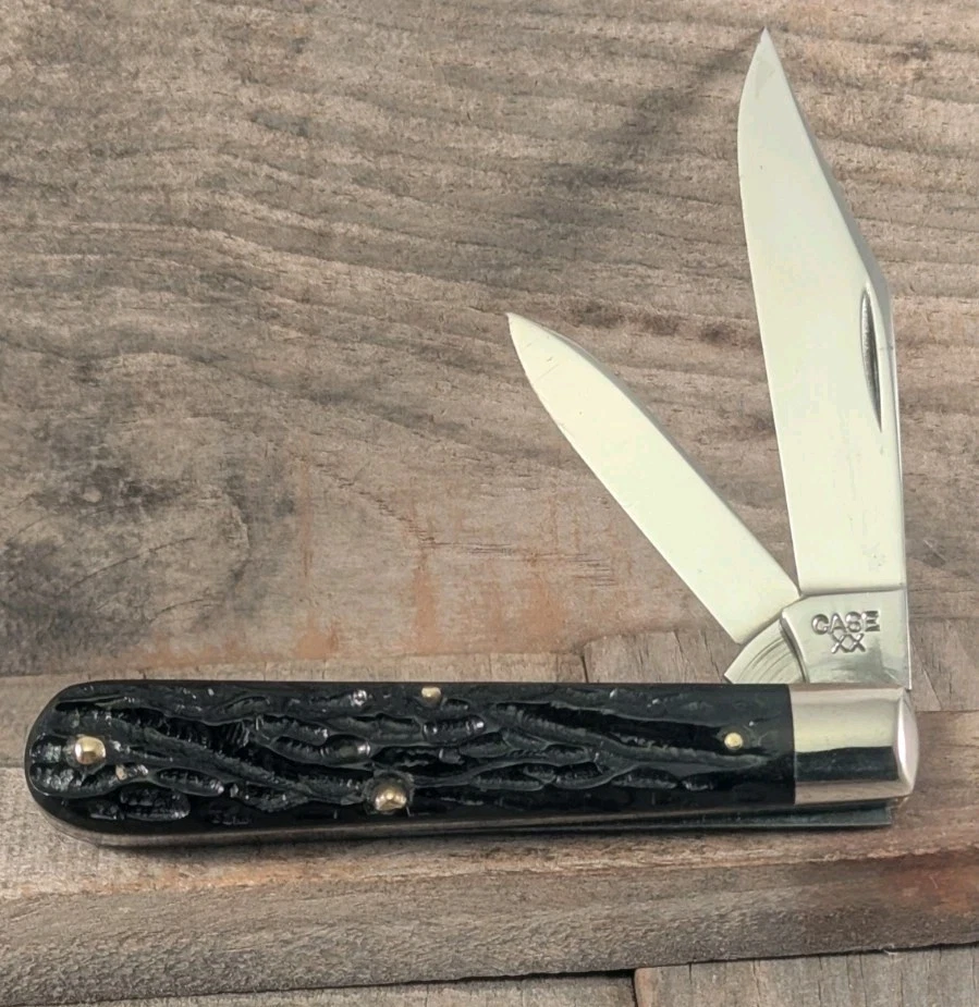 Case XX Black Pocketknife Collectible Vintage Factory Manufactured