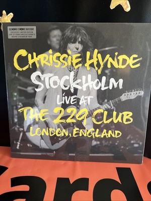 Chrissie Hynde Vinyl Stockholm EP Live At 229 Club London England 2014