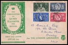1953 GB Coronation London Assurance Illustrated FDC Lancing Sussex CDS