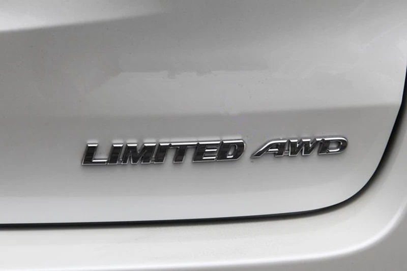 PARA TOYOTA SIENNA 4RUNNER AVALON RAV4 VENZA LIMITED AWD EMBLEMA CROMADO TRASERO Foto 2 de 3