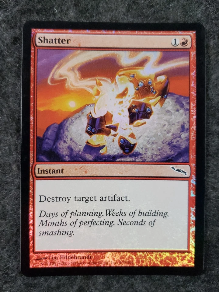 MTG FOIL Shatter - Mirrodin #105 (DS3D1L5) - Image 3 of 4