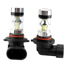 QODOLSI 9005/9006 LED Car Fog Light Bulb, Daytime 2 PCS White 9005/9006