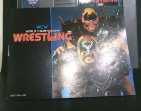 WCW World Championship Wrestling (Nes)(1990) CIB STARTER! All Inserts. See Pics.