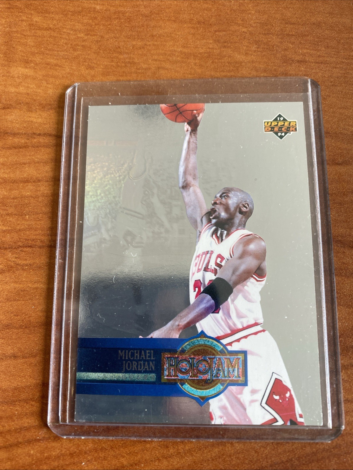 1993-94 Upper Deck - Box Set Holojam Michael Jordan #H4 Upper Deck Logo on Right