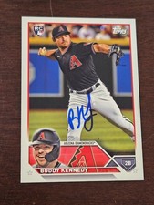 2023 Topps BUDDY KENNEDY Diamondbacks In-Person Signed  AUTO