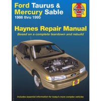 Ford Taurus Mercury Sable 1986-1995 Workshop Manual Haynes