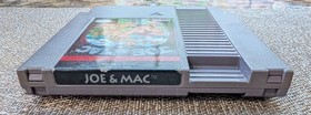 Joe & Mac - Nintendo NES - Loose Game Cartridge Only - Data East Cart Dinosaur