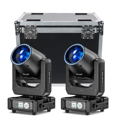 2X350W Beam Gobo Sharpy 48Prism Stage Lighting Moving Head Light DJ Party w/Case