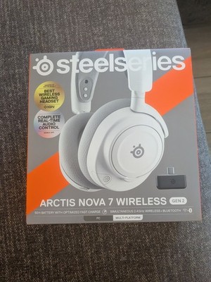 SteelSeries Arctis Nova 7 Wireless Gen 2 Multi-Platform Gaming Headset   Real-Ti
