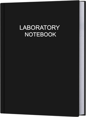 Lab Notebook/Laboratory Notebook - (.25'' Grid Format), Laboratory Notebook Quad