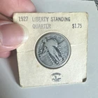 1927 Standing Liberty Quarter 25C Circulated Uncertified US Coin