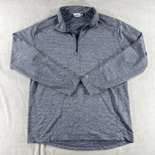 Chubbies Men’s 1/4 Zip Pullover Size M Gray Casual