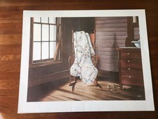 REDUCED Ltd Ed "Grandma's Quilt" Lithograph By Wayne Waldron, Numbered Signed