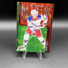 2025-26 Upper Deck Series 1 Holiday Dazzlers Adam Fox #DZ-42 Green & Red