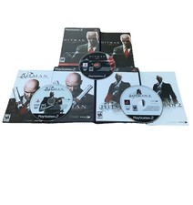Hitman Trilogy (Sony PlayStation 2, 2007) CIB Complete no bonus disc MINT DISCS