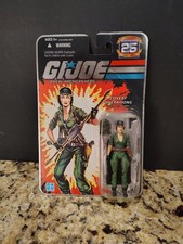 Lady Jaye Covert Operations G.I. JOE COBRA 25th Anniversary FOIL MOC  2