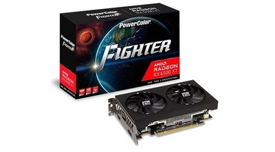 4713436175841 Grafikkarte PowerColor Figh. AXRX 6500XT 4GBD6-DHV3 PowerColor