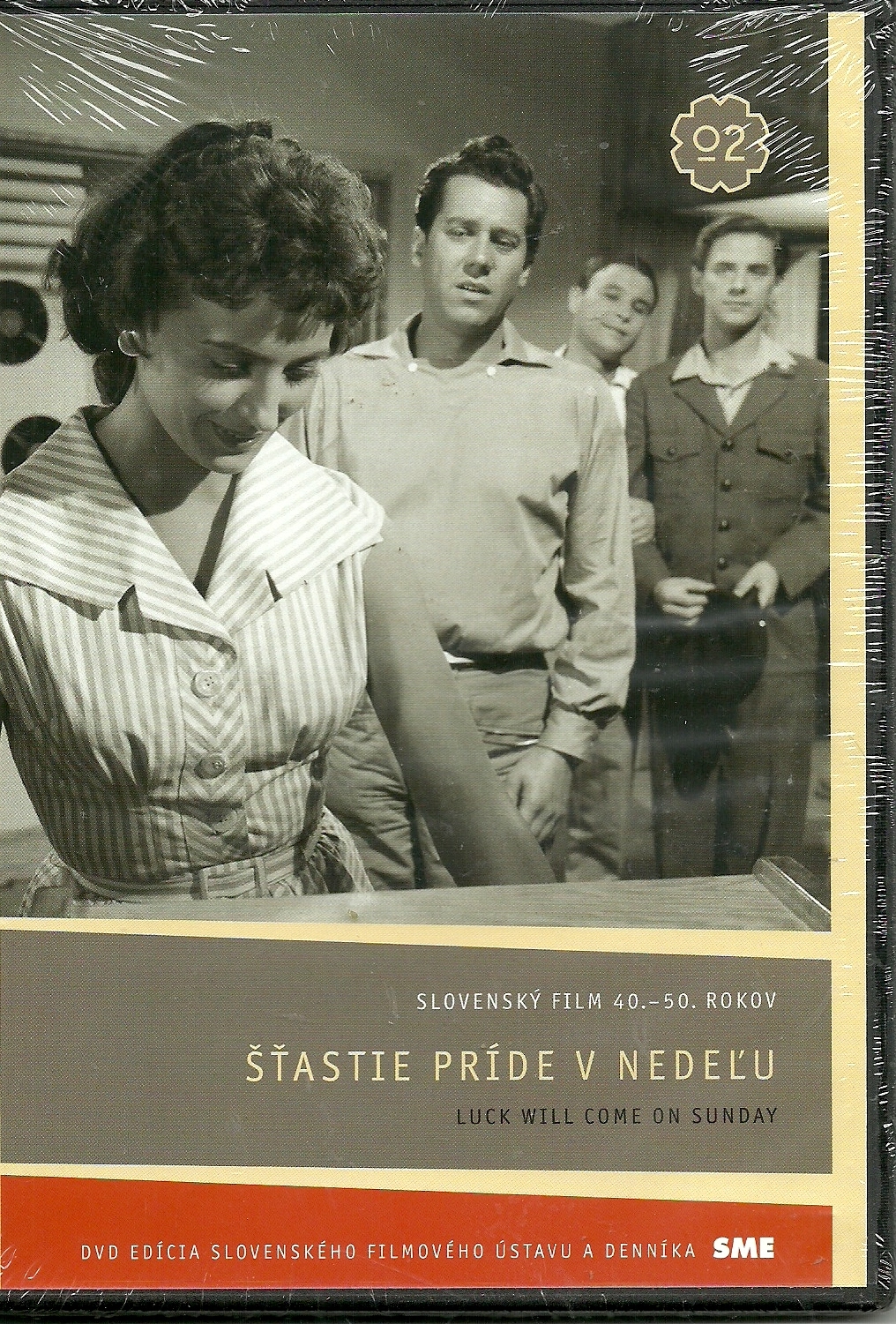 Luck Will Come On Sunday 1958 Slovak classic sealed DVD English subtitles