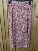 Vintage 90s Floral Boho Grunge Festival Summer Long Skirt Medium Old Stock Vintage 90s Floral Boho Grunge Festival Summer Long Skirt Medium Old Stock