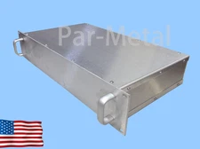 2U DIY All Aluminum Par Metal Rackmount Chassis Enclosur 14-19102N EMI/RF Sheild