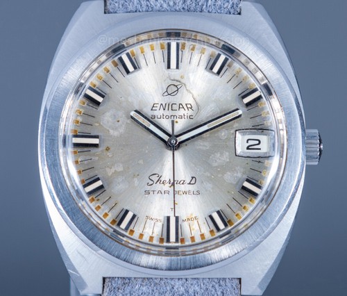 ENICAR SHERPA 600 D automatico STAR JEWELS ref.165-54-03 | eBay