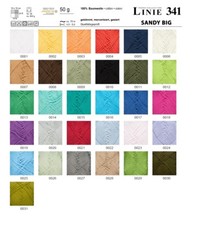 ONline Linie 341  Sandy Big  Baumwolle  *Farbwahl* 50 g