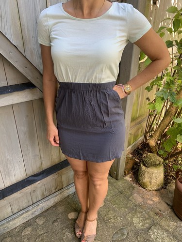 Vero Moda Sommer Kleid Mini Hippie Boho T-Shirt Top zu Stiefeln Tunika Gr. S - Bild 1 von 5