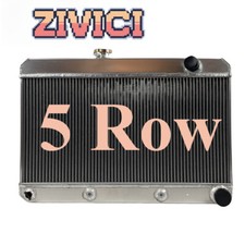 5 Row For 1961-1963 Pontiac Tempest 3.2l 3.5l 5.3l 6.4l L4 V8 Aluminum Radiator
