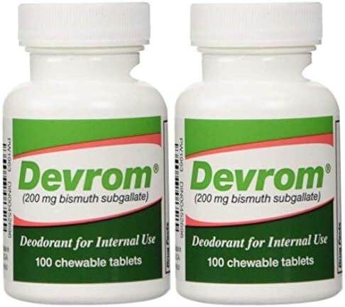 Tablets (Internal Deoderant)200MG 100chewable Tablets (2)