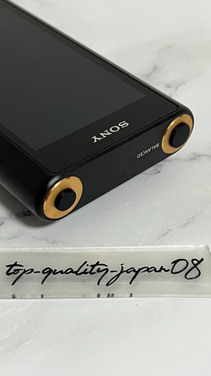 SONY WALKMAN WM1 Series NW-WM1A Black Digital Audio Player