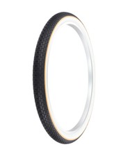 ORIGINAL OG LOWRIDER Bicycle Tire 26 X 2.125 BLACK/WHITE SIDE WALL YELLOW LINE