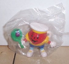 Vintage 80's Kool Aid Man Tennis PVC Figure VHTF Rare Kraft Mail Away MIP