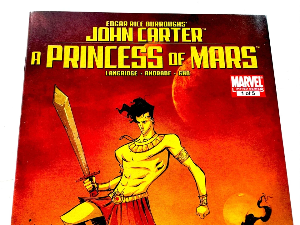 Marvel JOHN CARTER: PRINCESS OF MARS #1 + WORLD OF MARS (2011) VF/NM Ships FREE! - Image 3 of 4