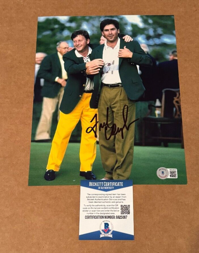 Fred Couples Autographed Signed 1992 MASTERS 8X10 PHOTO BECKETT CERT BAS PGA GOLF #3 