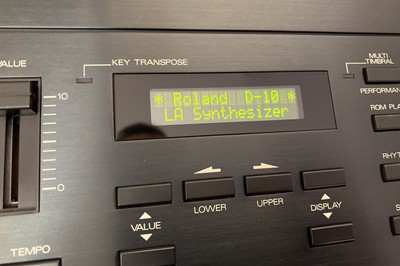 Roland d-10ローランド D-10 Roland MC-300セット Roland D-10 Keyboard Synthesizer Classic Roland In Perfect