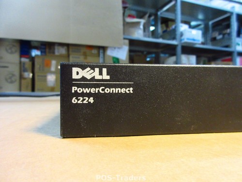 Dell 6224 POWERCONNECT 24x Port GIGABIT Switch 10/100/1000 Netzwerk LAYER 3 - Afbeelding 3 van 5