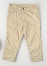Carhartt FR Pants Mens 38x31.5 HRC 2 Flame Resistant Khaki Canvas Work